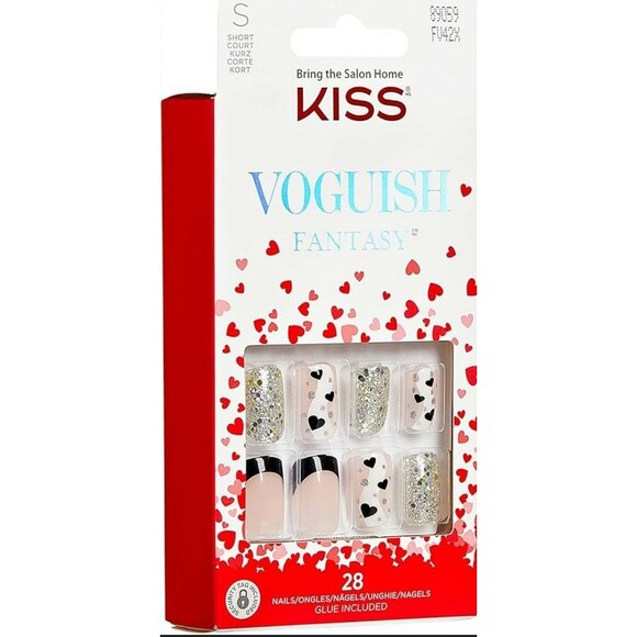 NEW-KISS Voguish Fantasy Valentine’s Day Nails - Love is Blind
Short Length - Picture 1 of 2